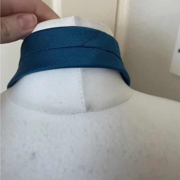 Rare Vintage Batman Design Mens Tie Teal Dark Knight 1992 - Picture 12 of 16